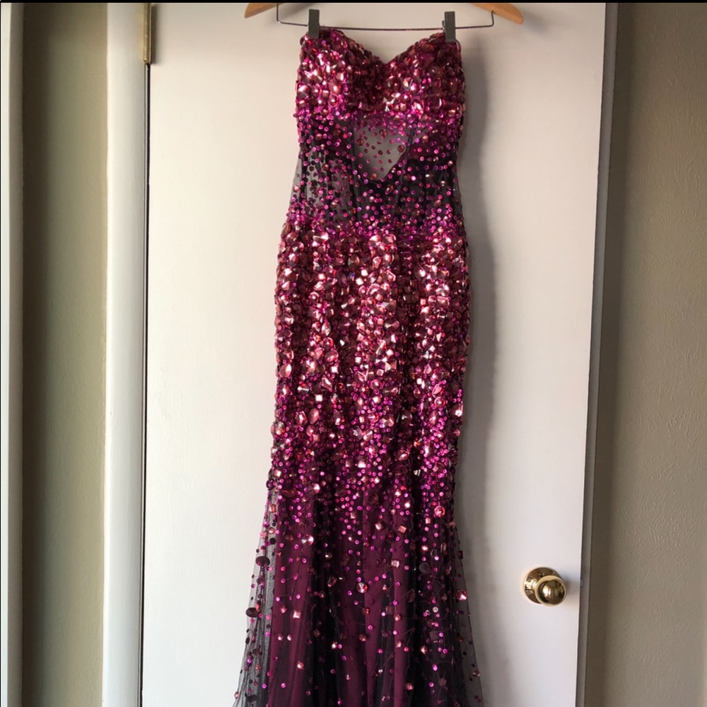 Alyce Paris Pink Gown